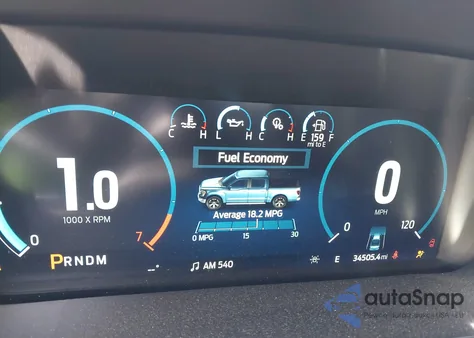 2022 Ford F-150 Lariat из США, поврежденный, VIN 1FTFW1E83NKD00530